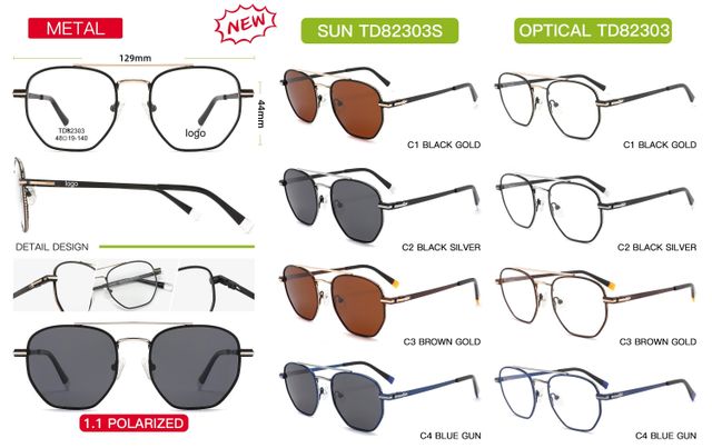 Premium Designer Stainless Steel Glasses - Custom Logo Eyewear Factory - Image 3