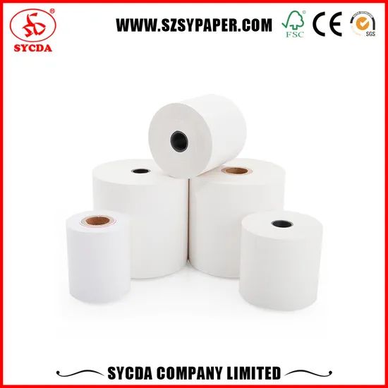 Manufacturer Waterproof Printing 48GSM Paper Thermal Paper Layer 1 Image Black Origin China Trademark SY OEM Available Model NO. - Image 2