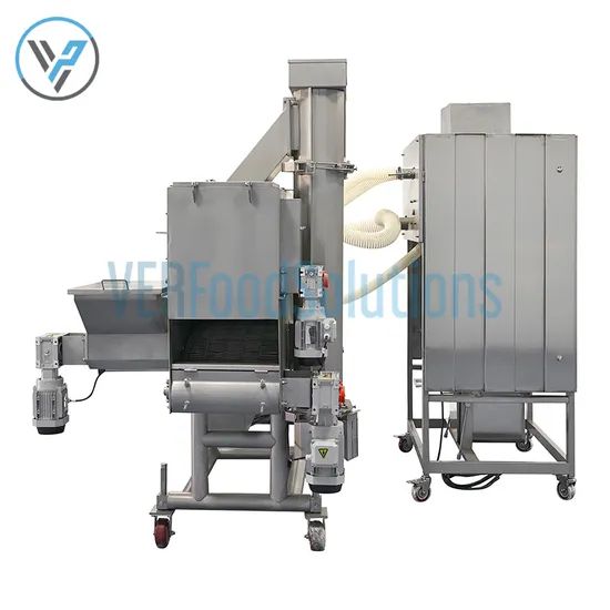 Precision Robust Crab Sticks/Haddock Sticks/Chicken Breast Crumbs Breading Machine for Restaurant - Image 5