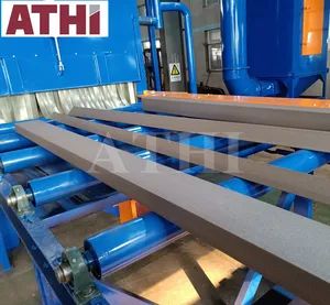 Steel Plates Roller Conveyor Shot Blasting Machine Origin China Condition New Fuel Electric Trademark ANTAI Certification CE - Image 3
