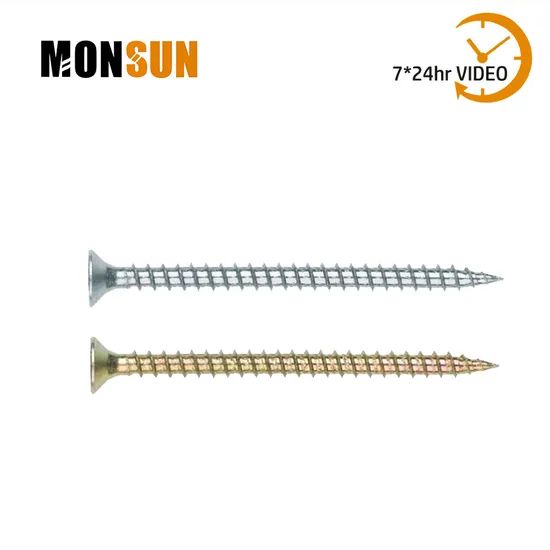 Steel Chipboard Screw Multiple Material Screws Grade 10.9 Origin China Groove M Word HS Code 731814 Trademark OEM, ODM Model NO. - Image 3