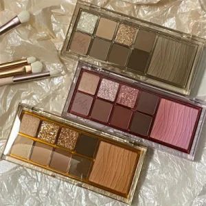 Utopia Nine -Color Eye Shadow Disk Matte Pearl Blush Eye Shadow - Image 1