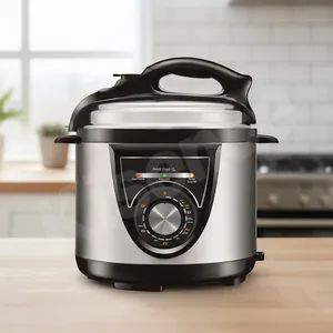Electric Pressure Cooker with Two Inner Pots Included for Versatile Meal Preparation - Image 6