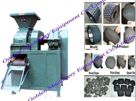Chinese Charcoal Coal Dust Powder Briquette Ball Making Press Machine - Image 1