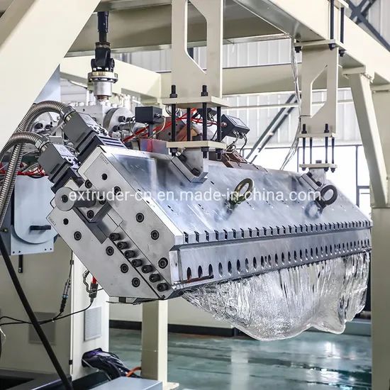 Polycarbonate PC Solid Compact Sheet Crystal Sheet Panel Embossed Textured Board Plastic Sheet Extruder Machine Extrusion Making Machinery - Image 3