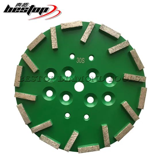 10 Inch 250mm PCD Diamond Grinding Plate Wheel for Floor Coating Removal Usage Dry/Wet Production Capacity 100000PCS/Month - Image 4