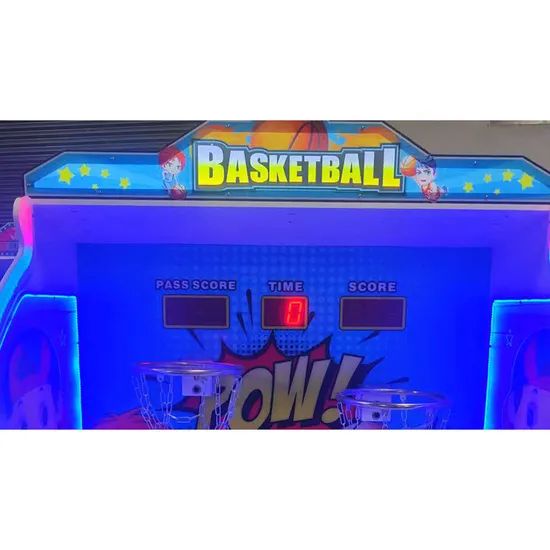 Factory Price Kids Baskstball Game Machine 2p Coin Operated Games - Image 3