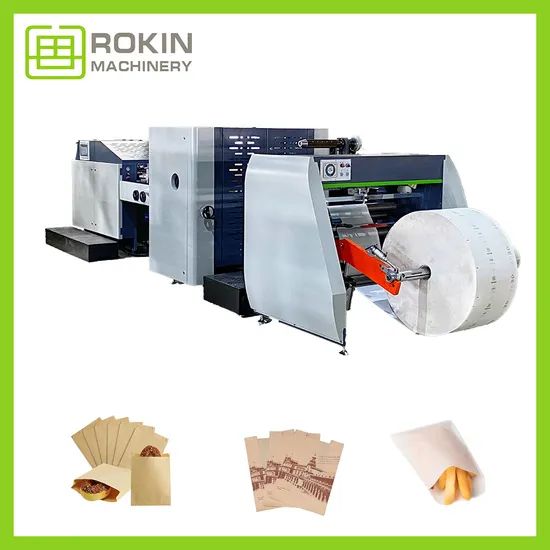 Automatic Craft Paper Bag Making Machine - Image 1