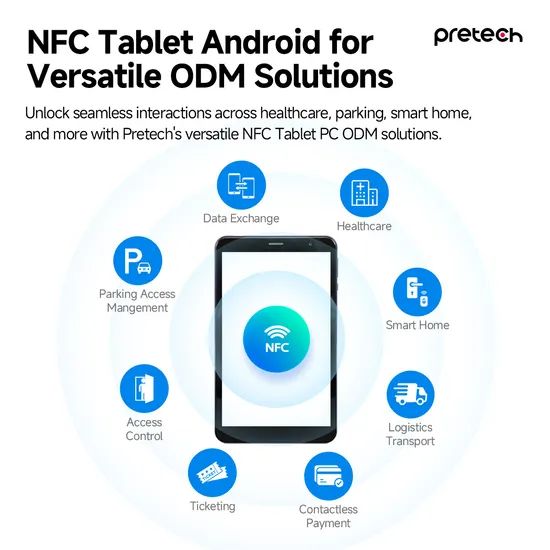 Facing NFC POS Tablet PC Android System POS Terminal Vending Machine - Image 6