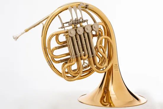 Good Double French Horn Handmade Good Sound Origin China Trademark Forest HS Code 9205100090 Model NO. LKFH-5011 Specification - Image 2