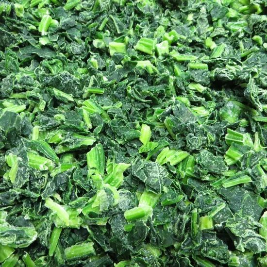 Frozen Spinach HALA Shandong 1Y 12M Shelf MOQ100 89% Nutretention - Image 4