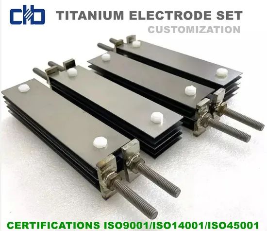 Titanium Electrode, Mmo Coated Titanium Anode for Sodium Hypochlorite Generator - Image 6