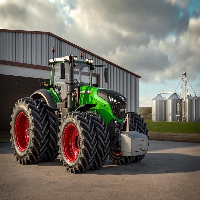 Best Price Fendt 90HP Automatic Walking Tractor 4WD Gear Drive Engine Farm Tractor Wholesale in Stock - Image 3