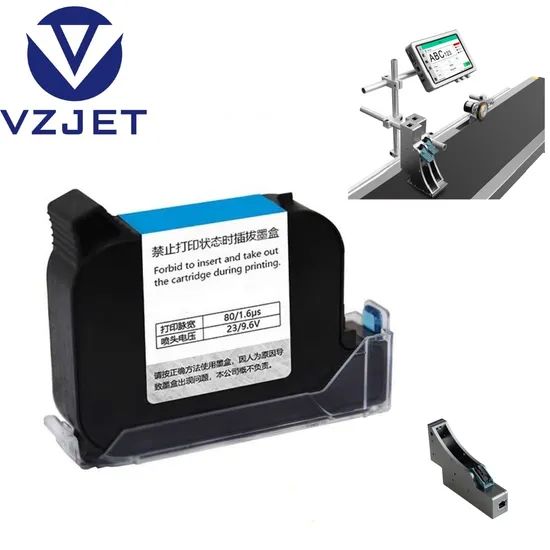12.7mm 1/2" Inch Inkjet Printer Ink Cartridge for Paper Carton Box Package - Image 1
