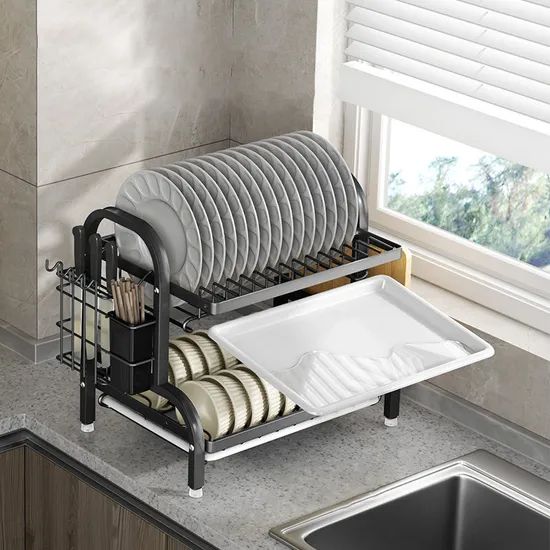 High-Temperature Baking Paint Process Storage Holders Anti-Slip Feet Kitchen Storage Free Combination Storage Holders Racks - Image 5