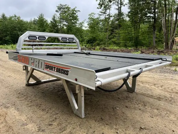 Container Chassis and Trailers / Sno Pro 7ft Aluminum Sled Deck w/Sliding - Image 3