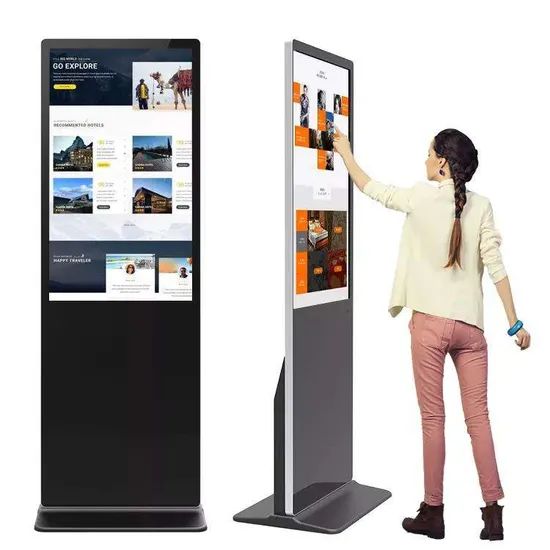 Zhongheng 55 Inch Super Slim LCD Advertising Media Player RAM 4GB OS Windows Origin China Interface Type USB Brightness - Image 1