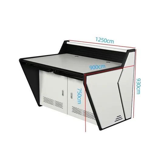 Galvanization Finishing Modern Design Steel Center Monitoring Control Room Console - Image 1