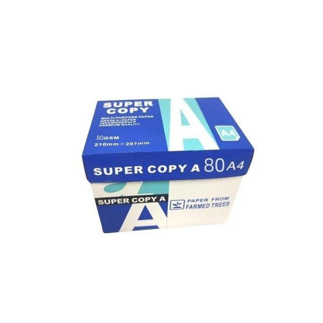 A4 white printing paper for office and school use premium copy paper with excellent brightness smooth finish and reliable performance for everyday printing and copying - Image 1
