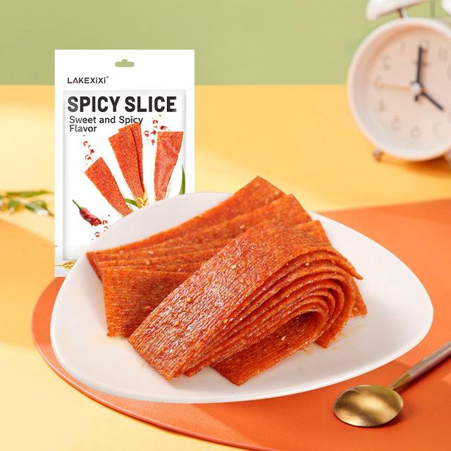 LAKEXIXI Grain Snacks Latiao 92g Halal Natural Chinese Snacks Spicy Strip - Image 4