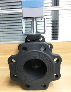 Modulate Ball Valve 24VAC Motorised Modulating Flange Proportional Modulating Ball Valve ...