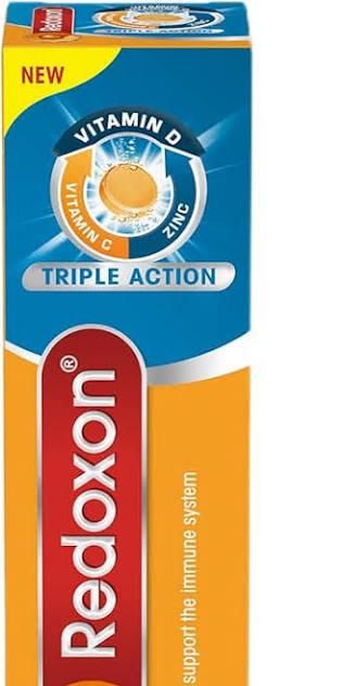 2x15`s REDOXON Triple Action Vit C 1000mg & Vit. D & Zinc Effervescent Tablet - Image 2