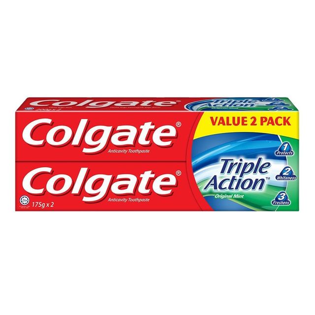 Quality Colgate Whitening Toothpaste Advanced White Original 100g/75ml Mint Flavored Home Dental Care Adults Kids - Image 3