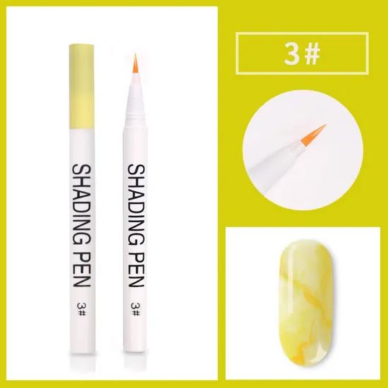 Manufacturers Wholesale Multi-Color Ink Glaze Color Quick Dry Gradual Nail Dye Pen - Image 5