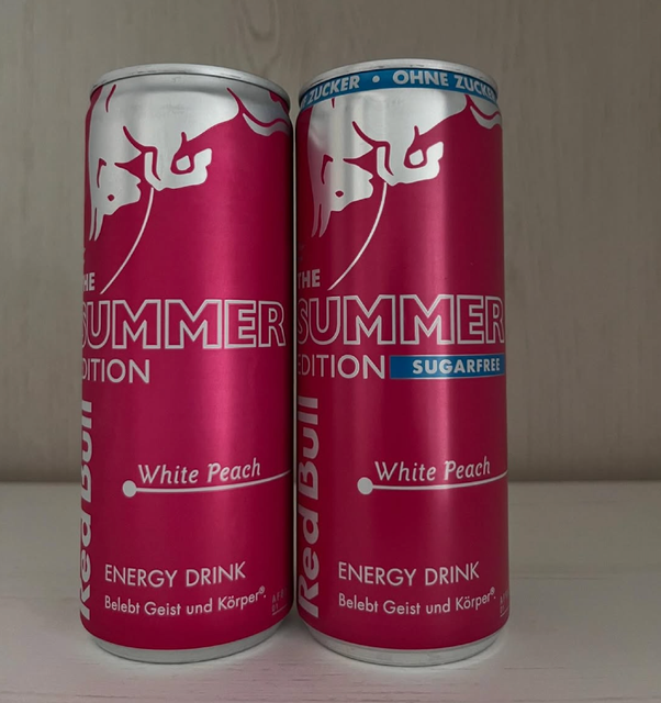 BEST SUMMER EDITION RED BULL ENERGY DRINKS WHITE PEACH 250mlx24 SLIM CANS REFRESHING TASTE ON SALE - Image 4