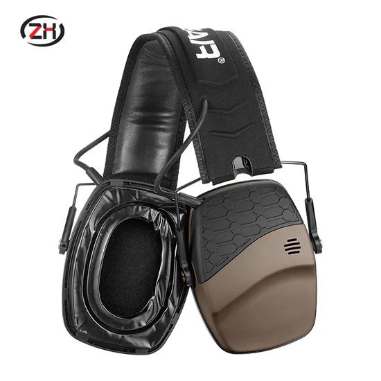 Slim Ultra Low Profile Compact Design Adjustable Range Shooting Hunting Hearing Protection Electronic Earmuffs - Image 2