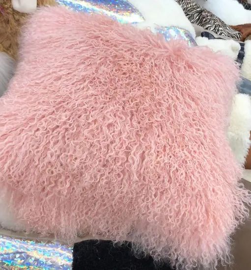Unique Tibetan Skin Fabric Cushion - Image 2