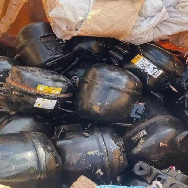 Bulk AC Compressors and Fridge Scrap with 18% Copper Wire High Quality Scrap Materials Grade in Large Quantities - Image 4