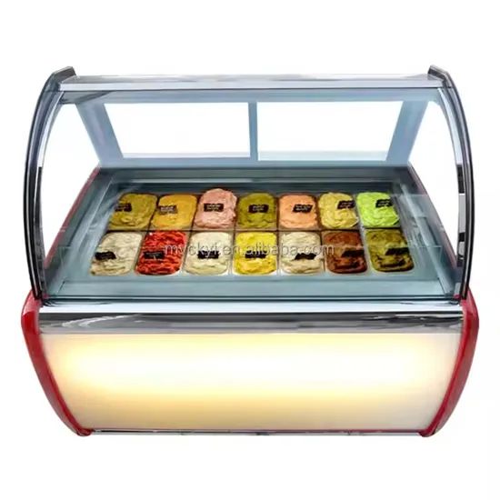 Eye-Catching Gelato Display to Boost Sales Showcase Power 835W Origin China Weight 200kg Capacity 201-250L Trademark - Image 6