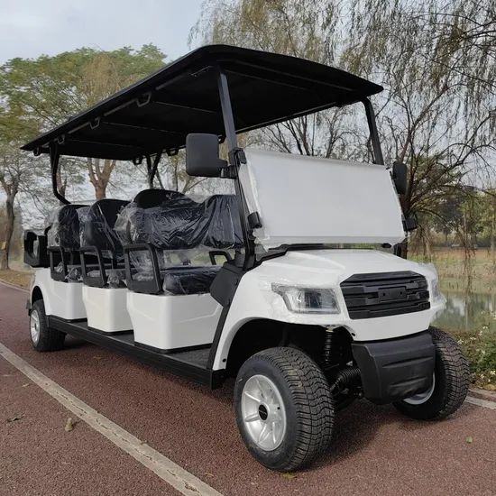 Good Price 48/72V Lithium Battery 8 Seater Street Legal Electric Golf Car Cart Hunting Golf Cart off Road Golf Cart Tires Work for Golf Course Farm Hunting - Image 1