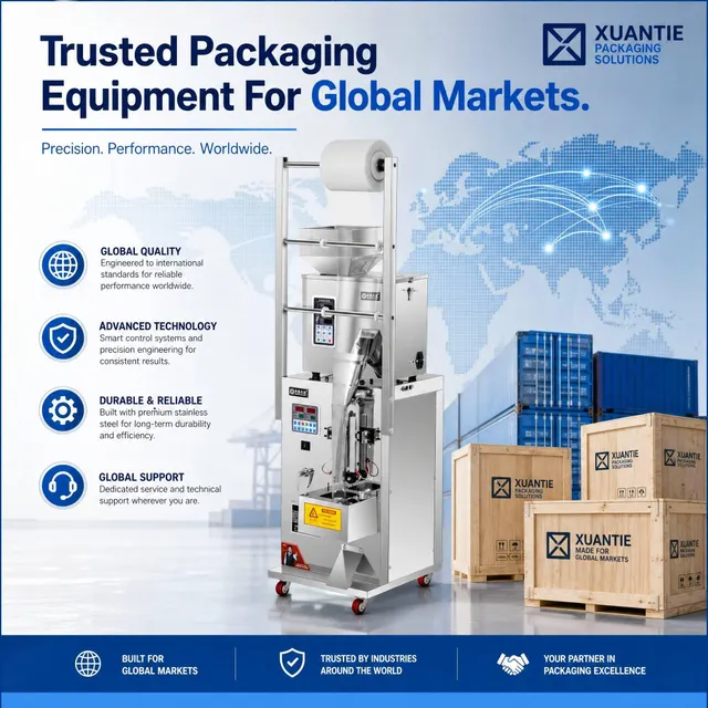 Automatic packaging machine XT-100g Back sealing / Three side sealing - Image 3