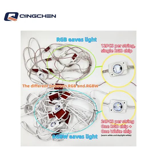 Christmas Permanent RGB LED Pixel Control LED Point Light Eave Strings - Image 2