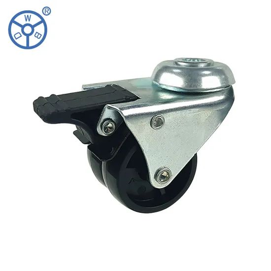 Two Wheels Castor 2 Inch 3 Inch Plats Caster for Furniture Brand Wbd Trademark WBD Model NO. I001e Video Available Sample - Image 2