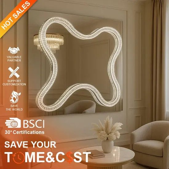 Smart Wall Light Emitting Diode Mirror Crystal Wall Light - Image 1