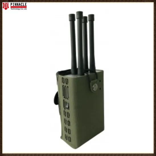 30W Power Handheld 4 Antennas Remote Control GPS L1 ~ L5 Signal Jammer - Image 5