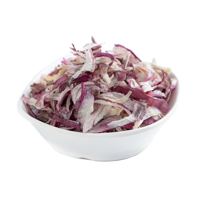 Dehydrated Red onion flakes Texture Dry Storage Easy Aroma Natural Flavor Natural Shelf Life Extended Packaging Customisable - Image 1