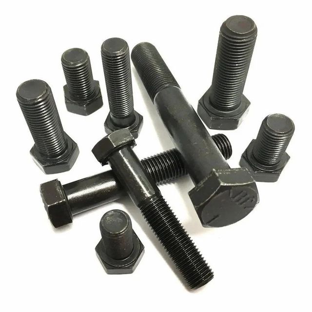 Mild Steel Fasteners Grade 5.6 Diameter M12 Length 25 mm Thread Type UNC Head Type Round Usage Machinery Service Life - Image 4