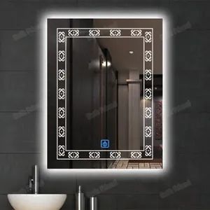 New Arrive Bathroom Modern Touch Mirror LED Smart Glass Mirror with LED Light - Image 6