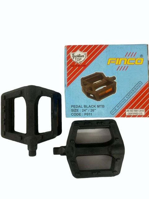 Plastic Bicycle Pedal Set Color Black Material Plastic Reflectors Attached Yes Surface Finish Paint Coated Usage/Application In - Image 1