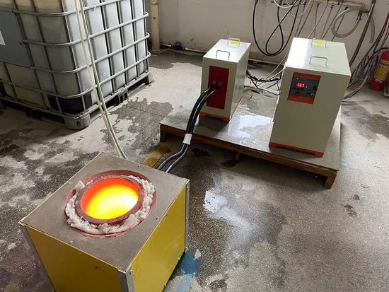 Induction Gold Smelt Furnace for Silver/Gold/Copper Melting Fuel Electric Trademark YINGTAI HS Code 8514101000 Specification - Image 6