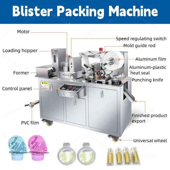Automatic Alu Blister Packaging Machine Pack Blister Machine Blister Packing Machine - Image 2