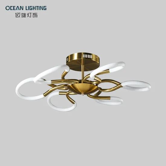 Unique Design Flower Shape Silica Gel LED Ceiling Lights - Image 2