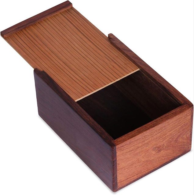 Wooden Urn Box for Human Ashes|Cremation Funeral Urns Box, Pet Memorial Urns, Decorative Urn, Cat Infant Adult Urn, Keepsake Burial Ash Box - Image 4