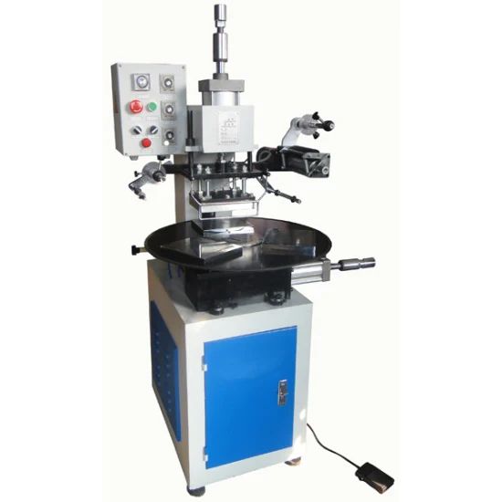Carousel Hot Foil Stamping Machine Power 800W Condition New Voltage 220V/50Hz HS Code 8443198000 Model NO. TAM-90-5 Work Size - Image 1