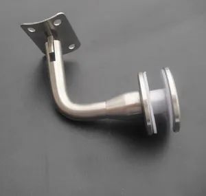 Stainless Steel Handrail Frameless Spider Tempered Glass Fitting - Image 4