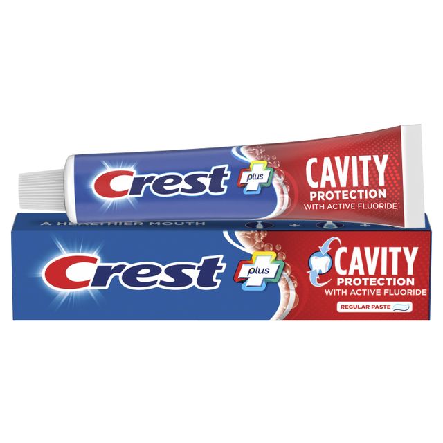 Crest Advanced Whitening Toothpaste Bright Smile Enhancement Formula Removes Surface Stains Fresh Breath Protection - Image 3